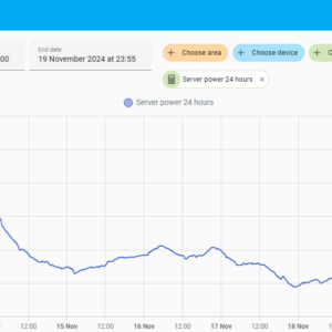 Save server power usage